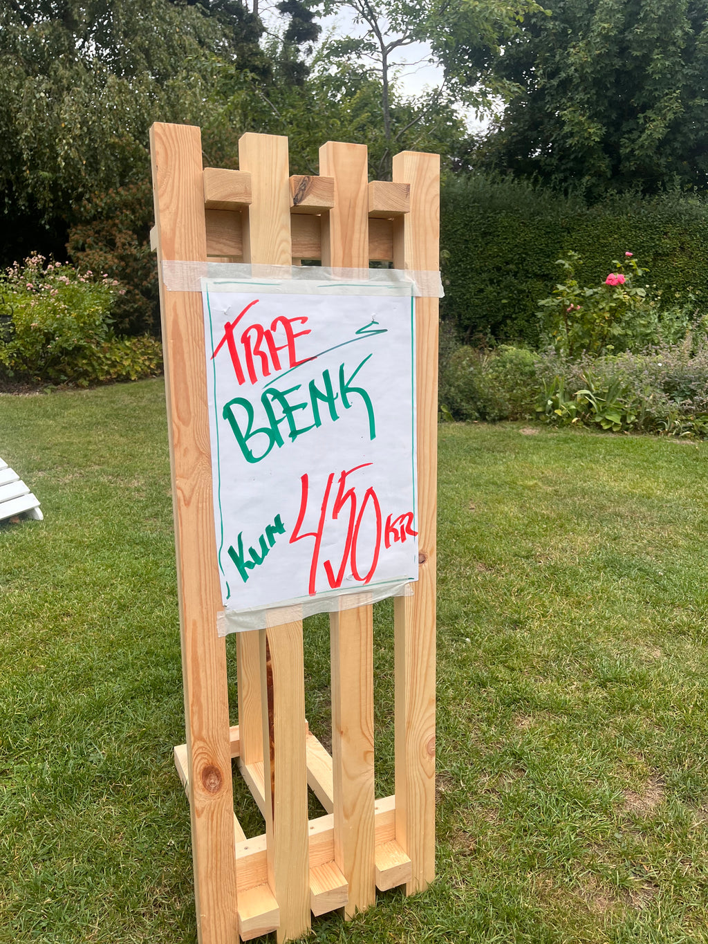 Træbænk